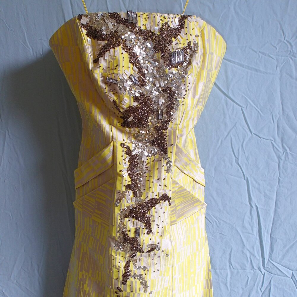 Strapless Carolina Herrera Dress with Wrap, Wedding, Formal, Party Dress